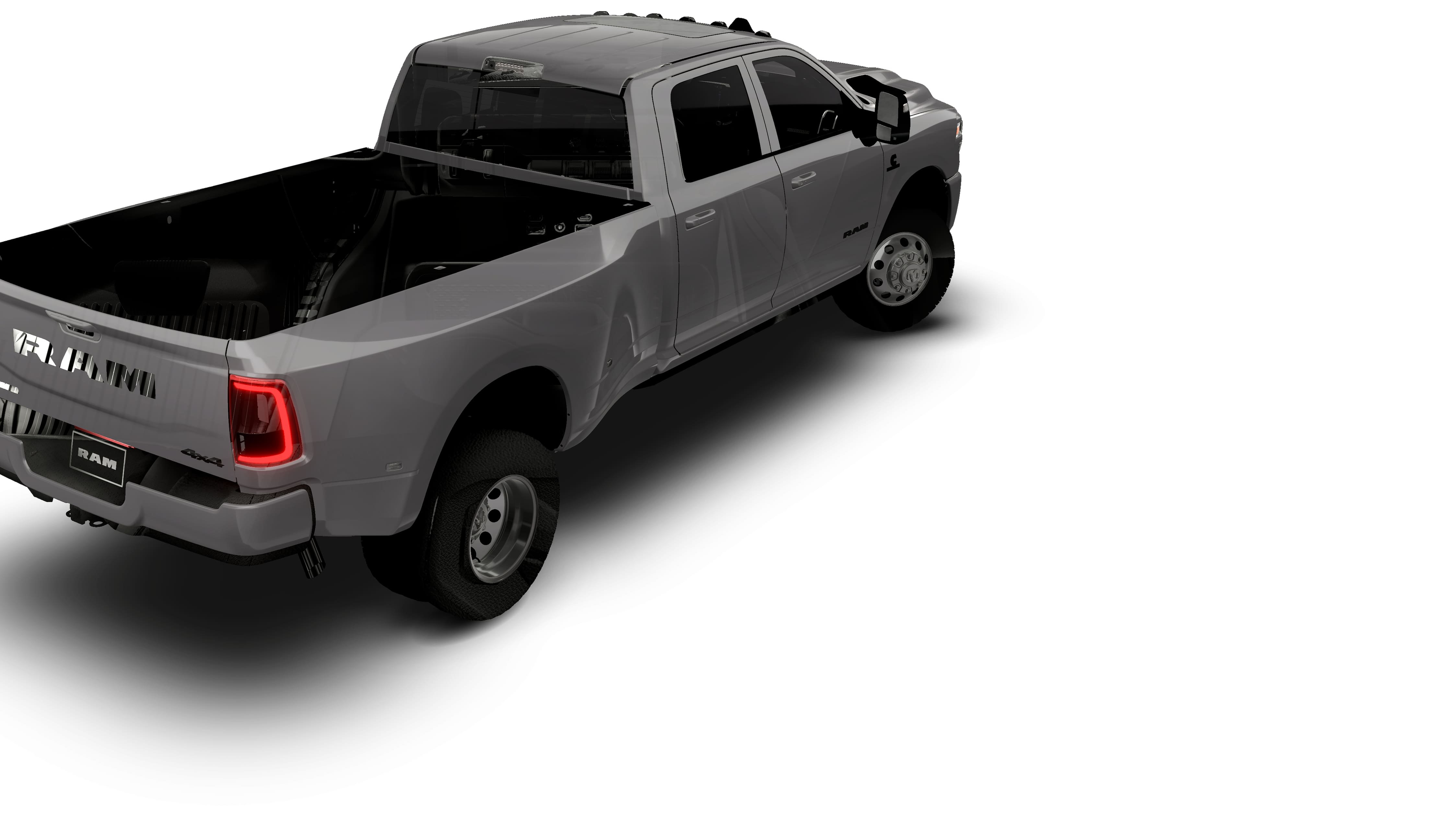 New 2026 Ceramic Gray Clear-Coat Exterior Paint RAM Laramie image 14