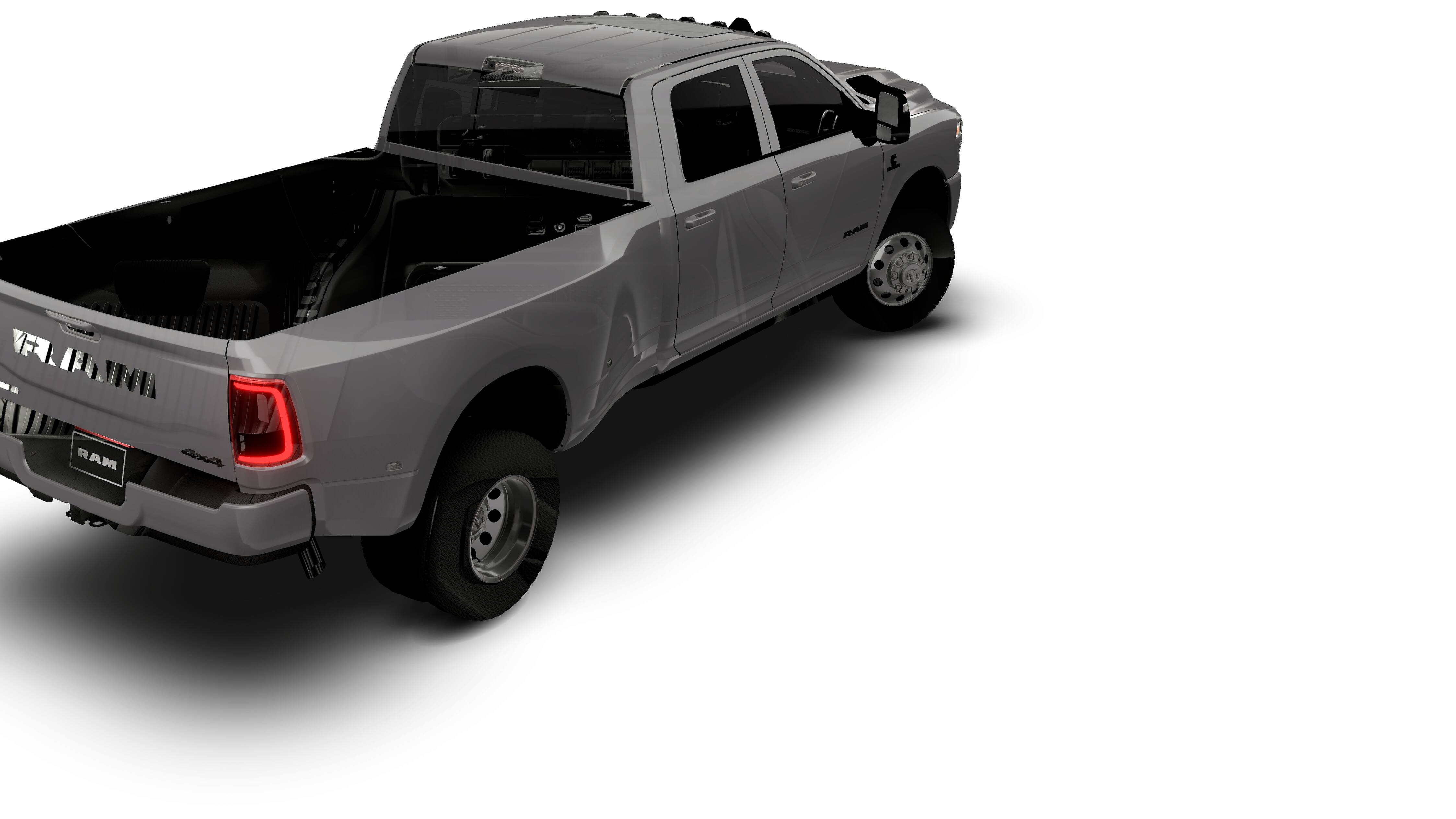 New 2026 Ceramic Gray Clear-Coat Exterior Paint RAM LARAMIE image 14