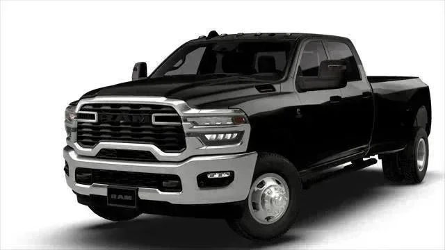 New 2027 Diamond Black Crystal Pearl-Coat Exterior Paint RAM Tradesman image 13
