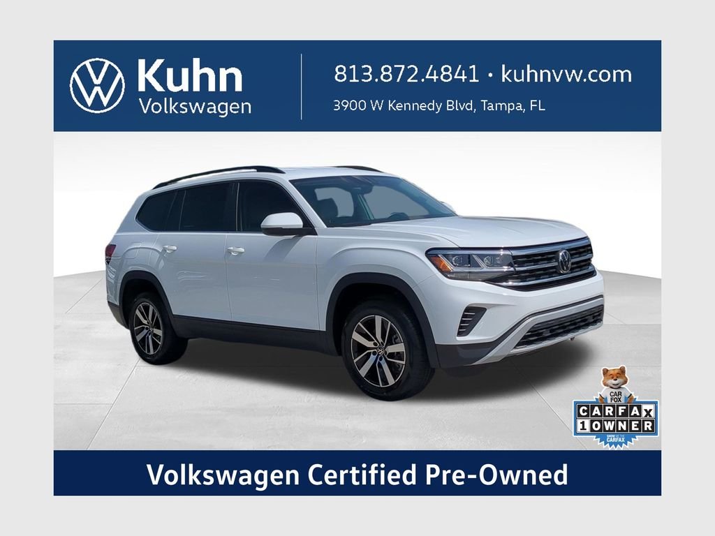 Certified Used 2023 White Volkswagen 2.0T SE image 1
