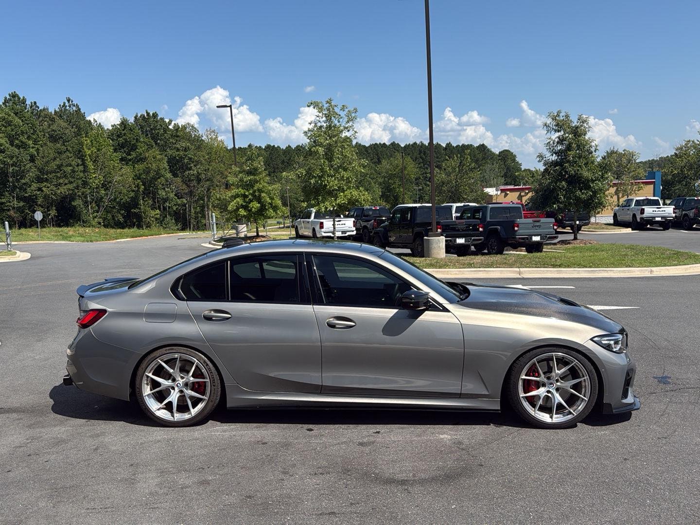 Used 2022 Oxide Grey Metallic BMW M340i image 4