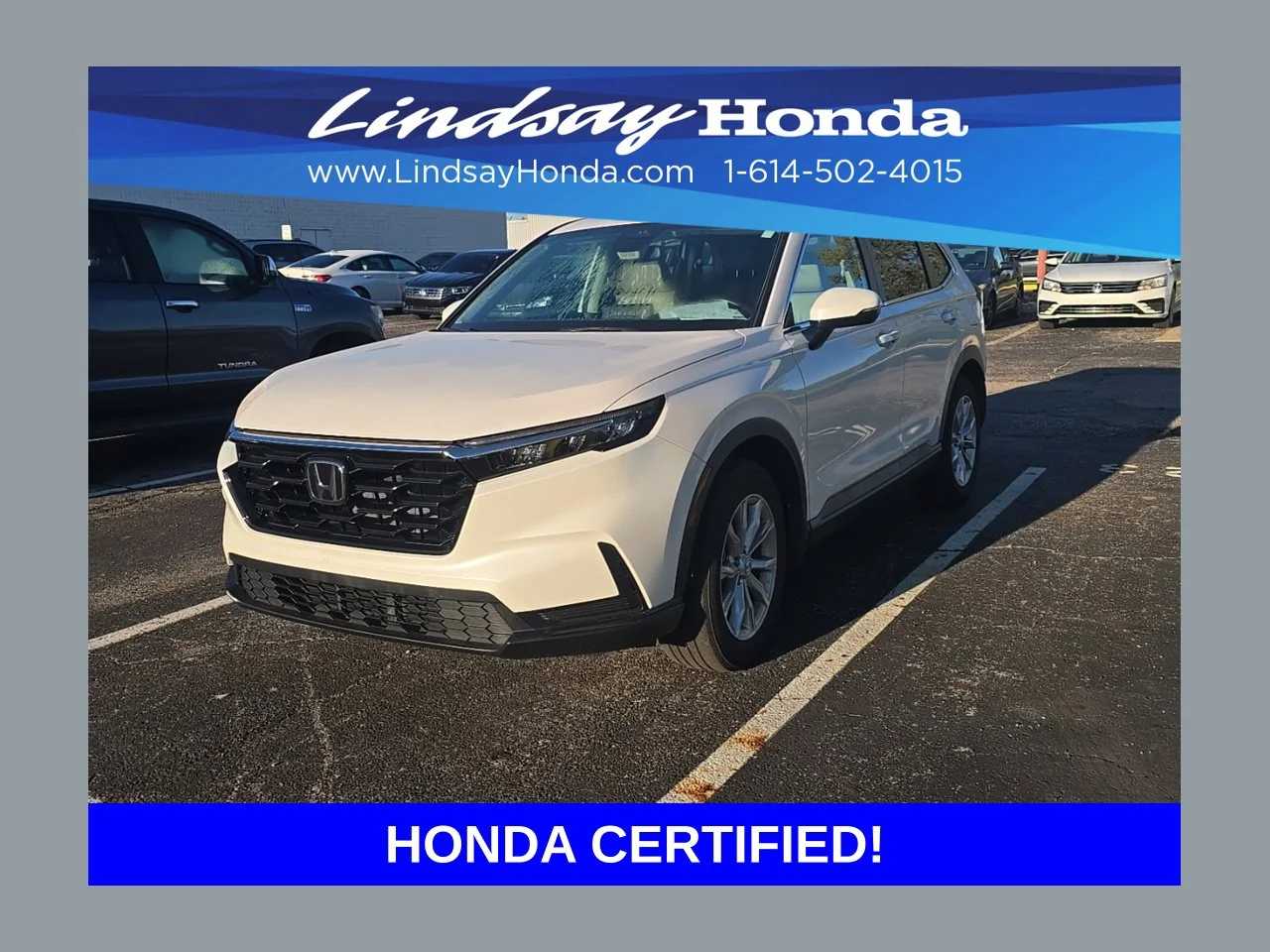 Used 2024 Platinum White Pearl Honda EX image 1