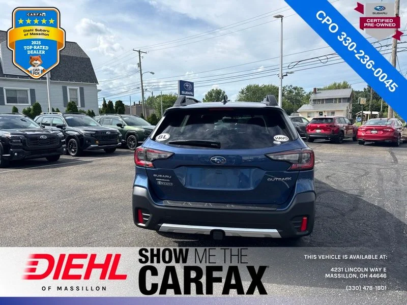 Used 2022 Blue Subaru Limited image 3