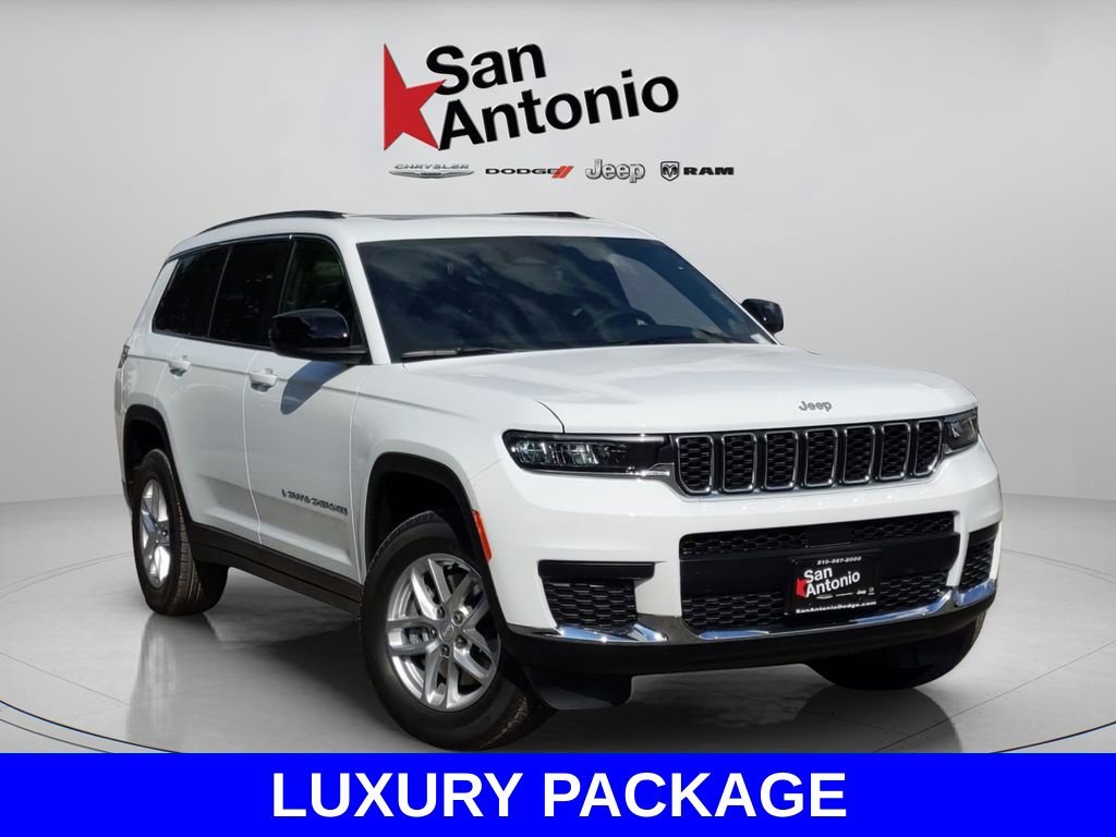 New 2025 Bright White Clear-Coat Exterior Paint Jeep Laredo image 2