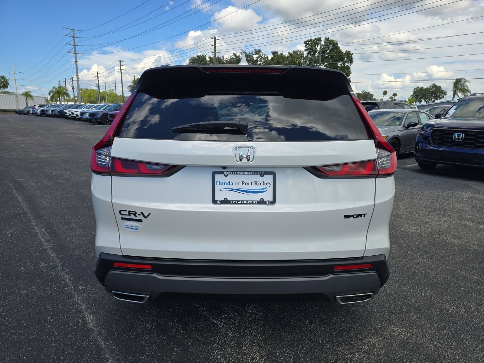 New 2026 Platinum White Pearl Honda Sport image 5