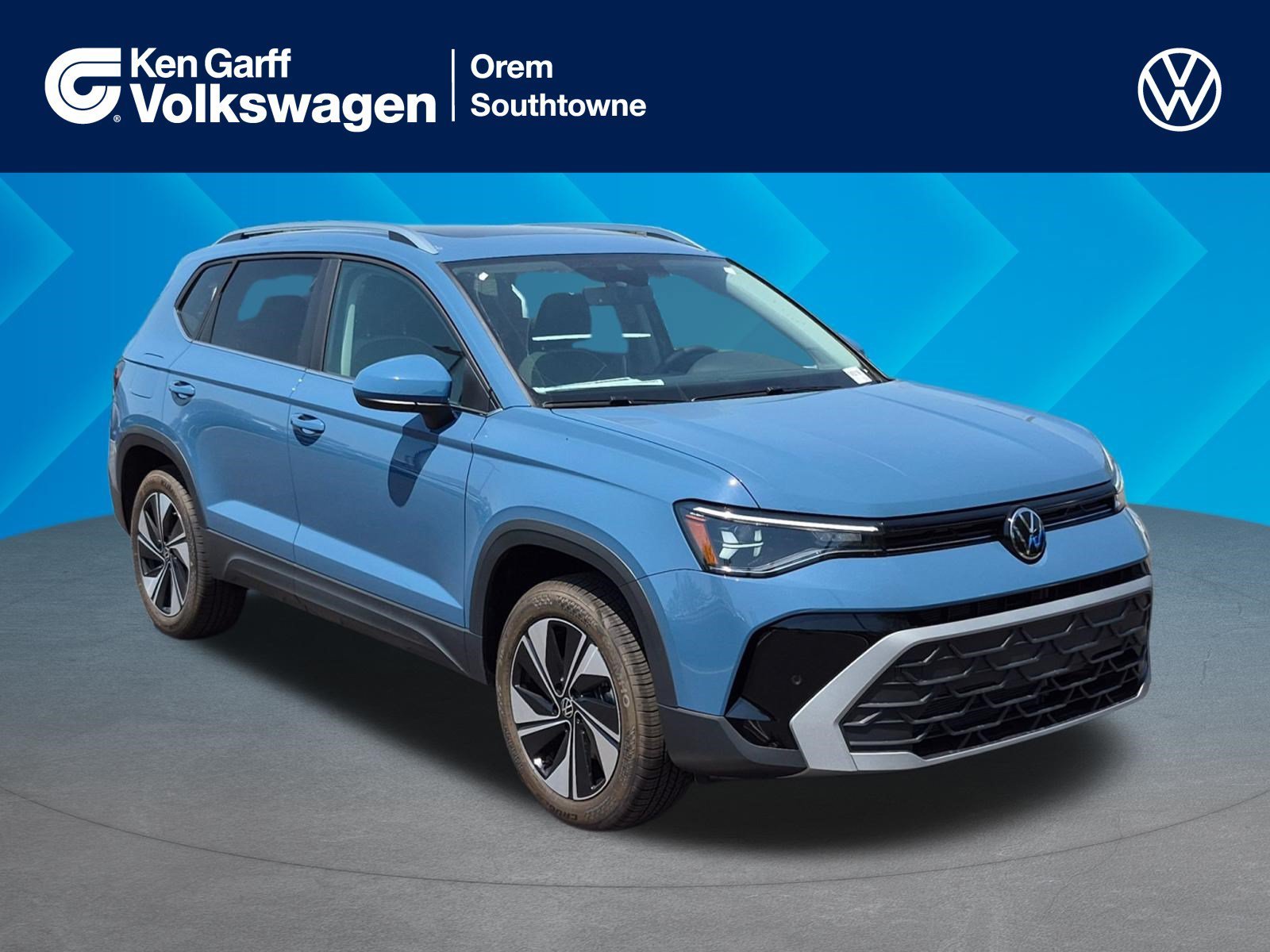 New 2026 Monterey Blue Pearl Volkswagen SE image 1