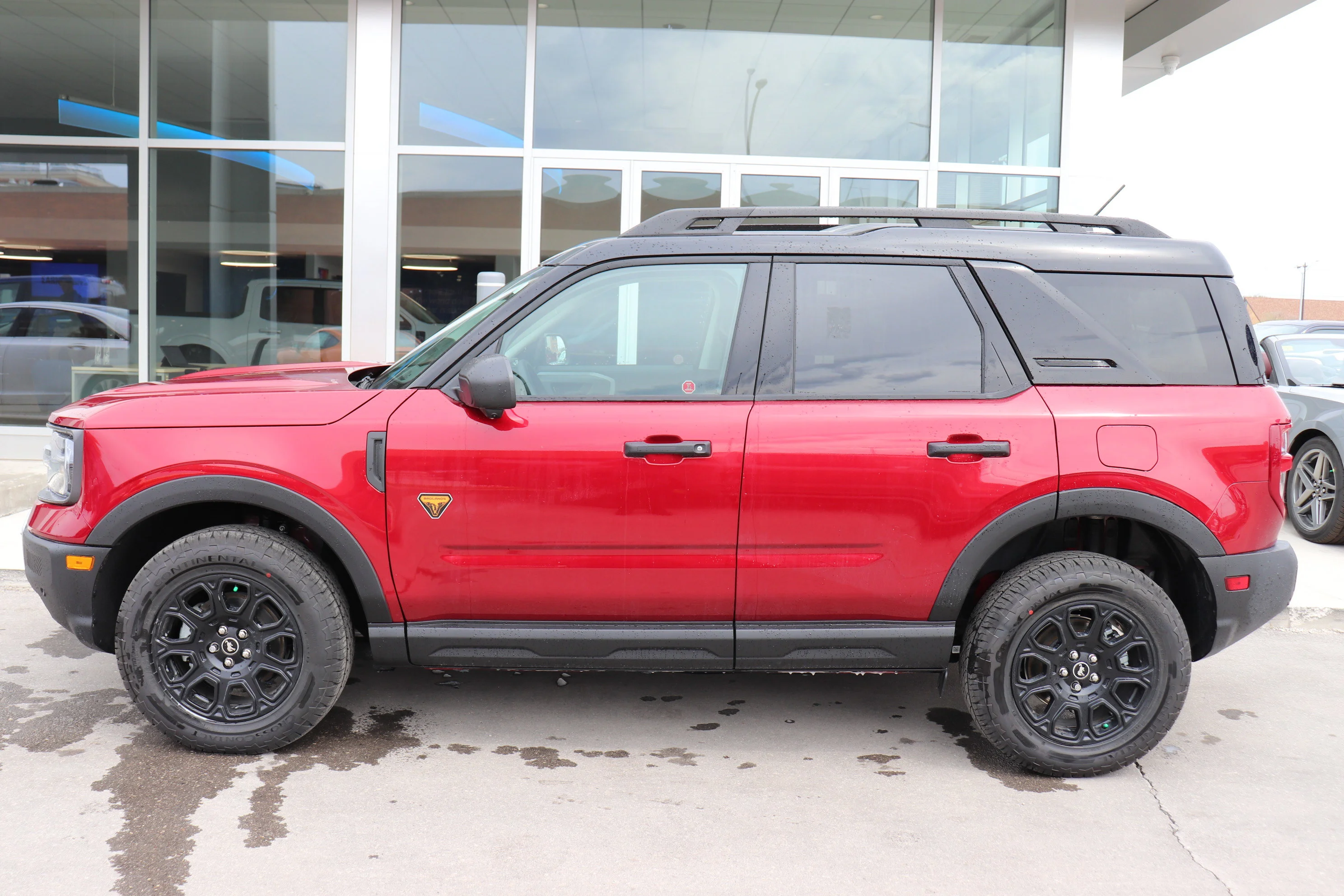 New 2026 RUBY RED METALLIC TC Ford Badlands image 3