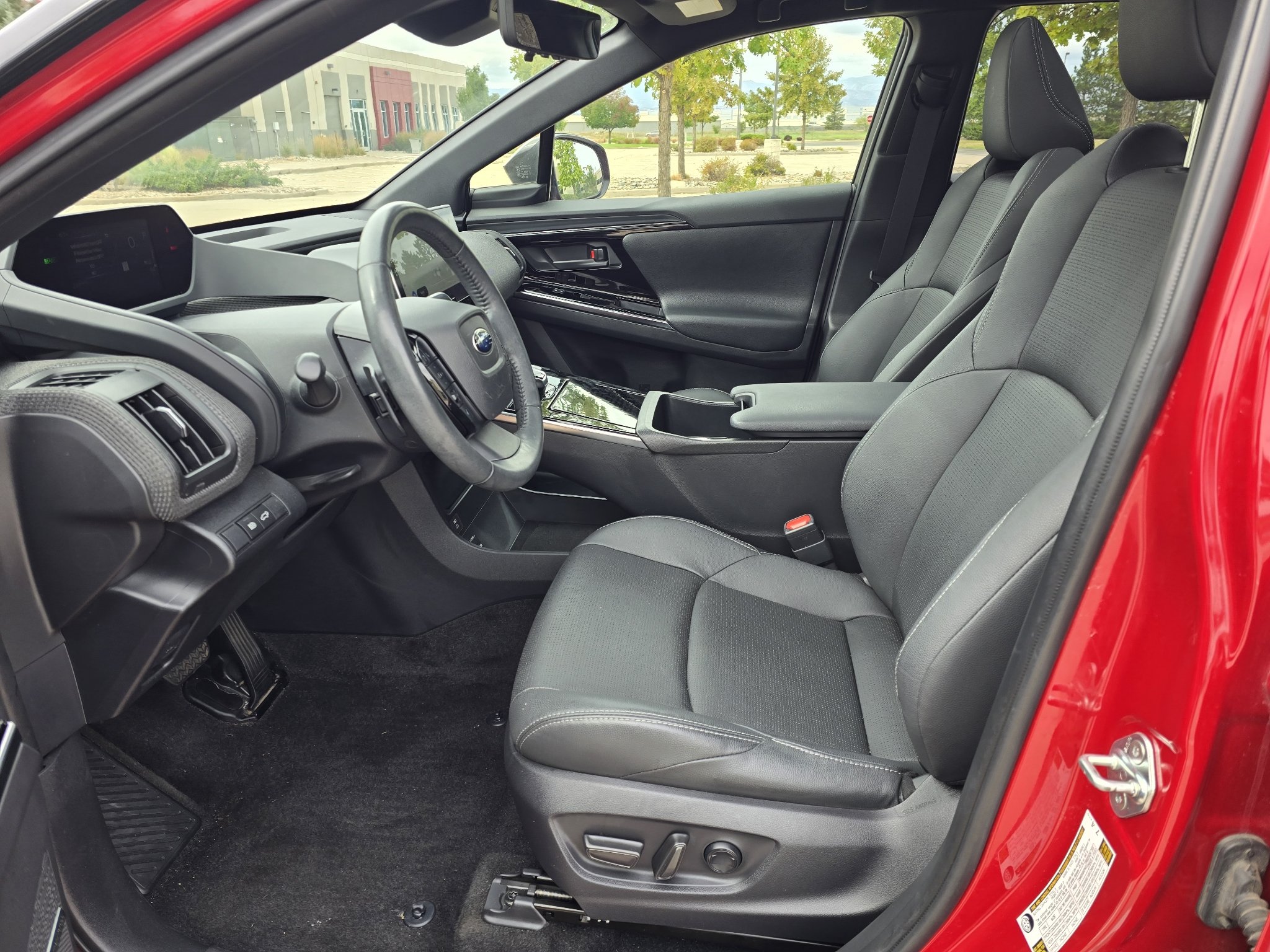 Used 2023 Elemental Red Pearl 2-Tone Subaru Touring image 13