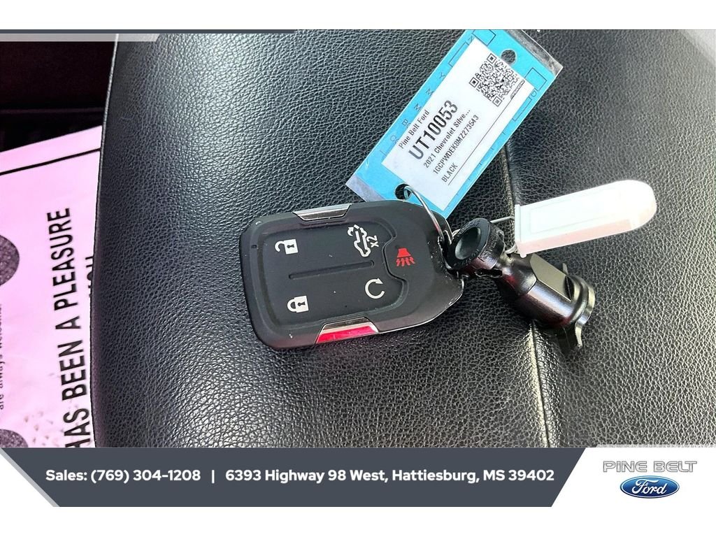 Certified Used 2021 BLACK Chevrolet RST image 11