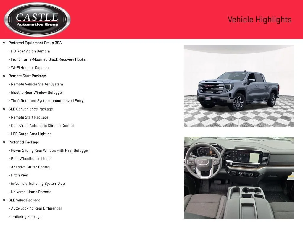 New 2026 Sterling Metallic GMC SLE image 7
