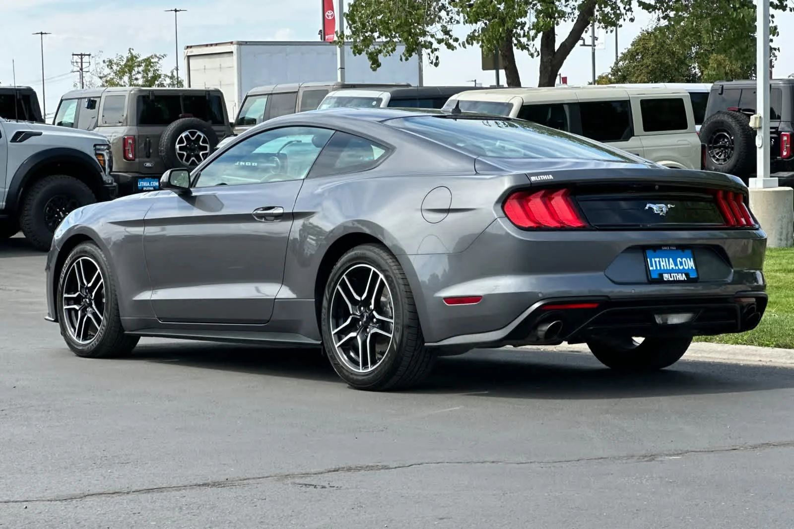 Certified Used 2021 Carbonized Gray Metallic Ford EcoBoost image 5