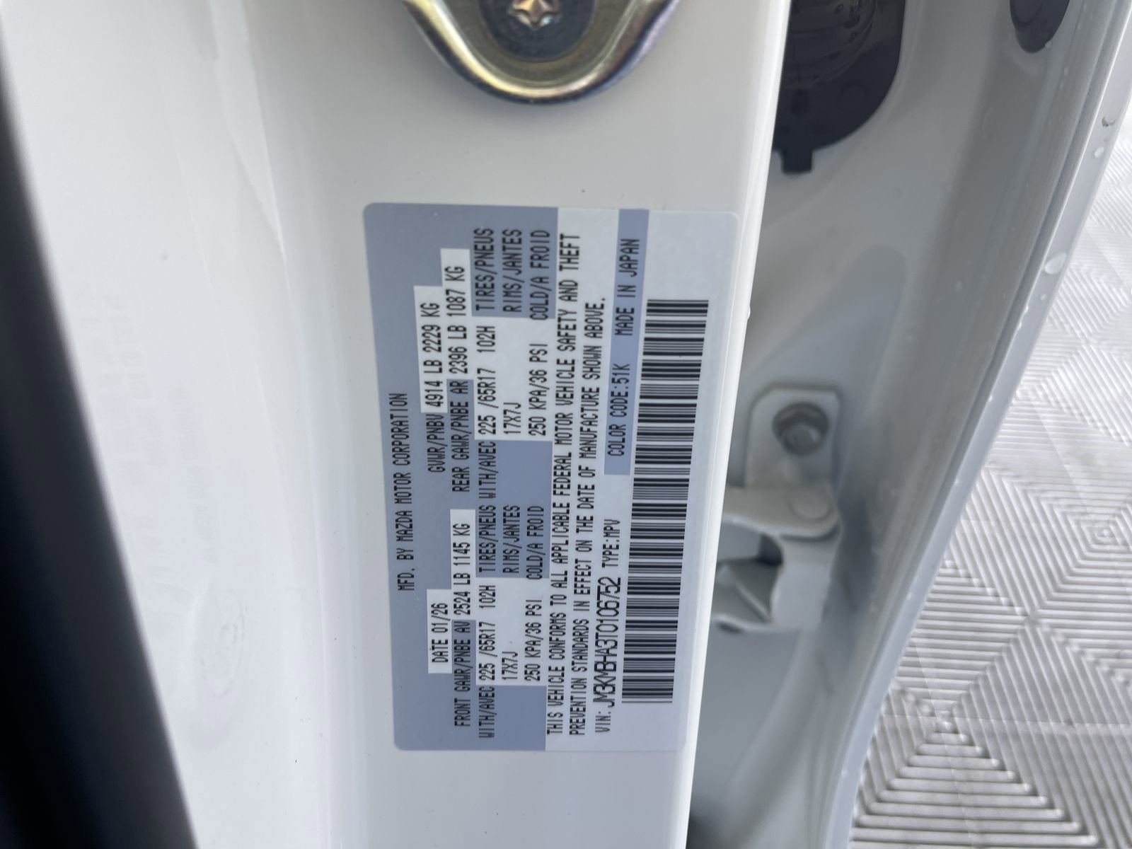 New 2026 Rhodium White Metallic Mazda 2.5 S Select image 13