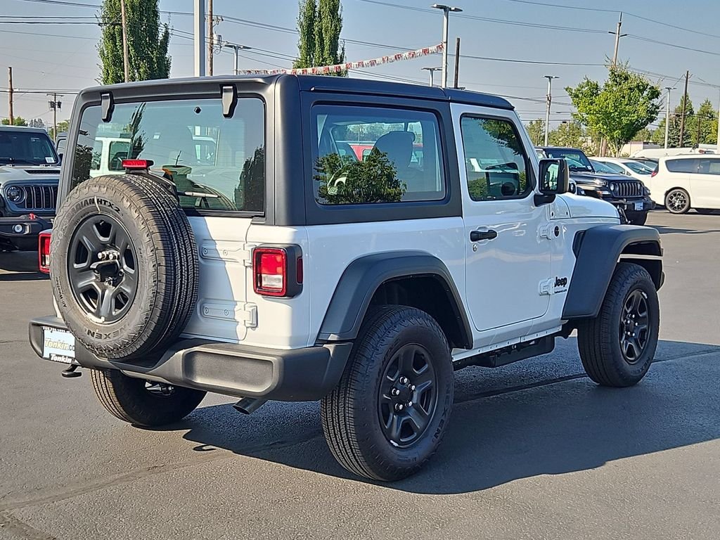 New 2026 Bright White Clearcoat Jeep Sport image 6