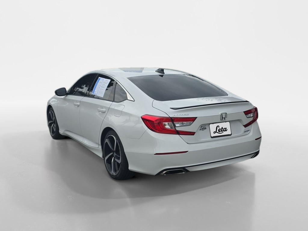 Used 2022 Platinum White Pearl Honda Sport image 6