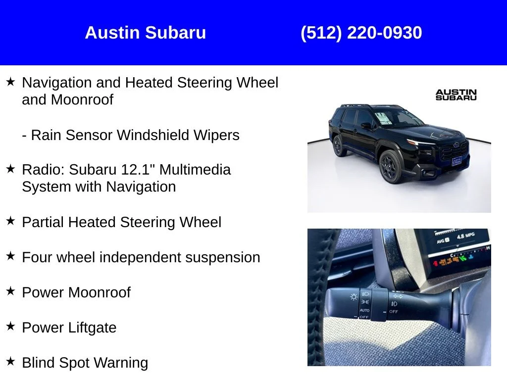 New 2026 Black Subaru Premium image 17