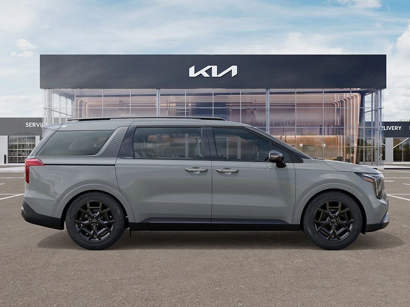 New 2027 Ceramic Silver Kia EX image 7