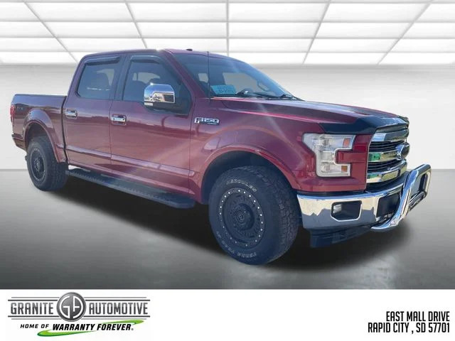 Used 2017 Red Ford Lariat image 7