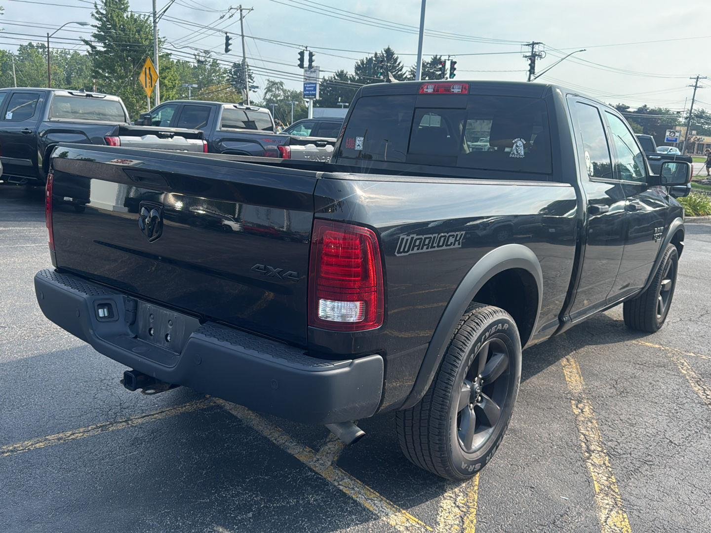 Used 2020 Diamond Black Crystal Pearlcoat Ram Warlock image 6