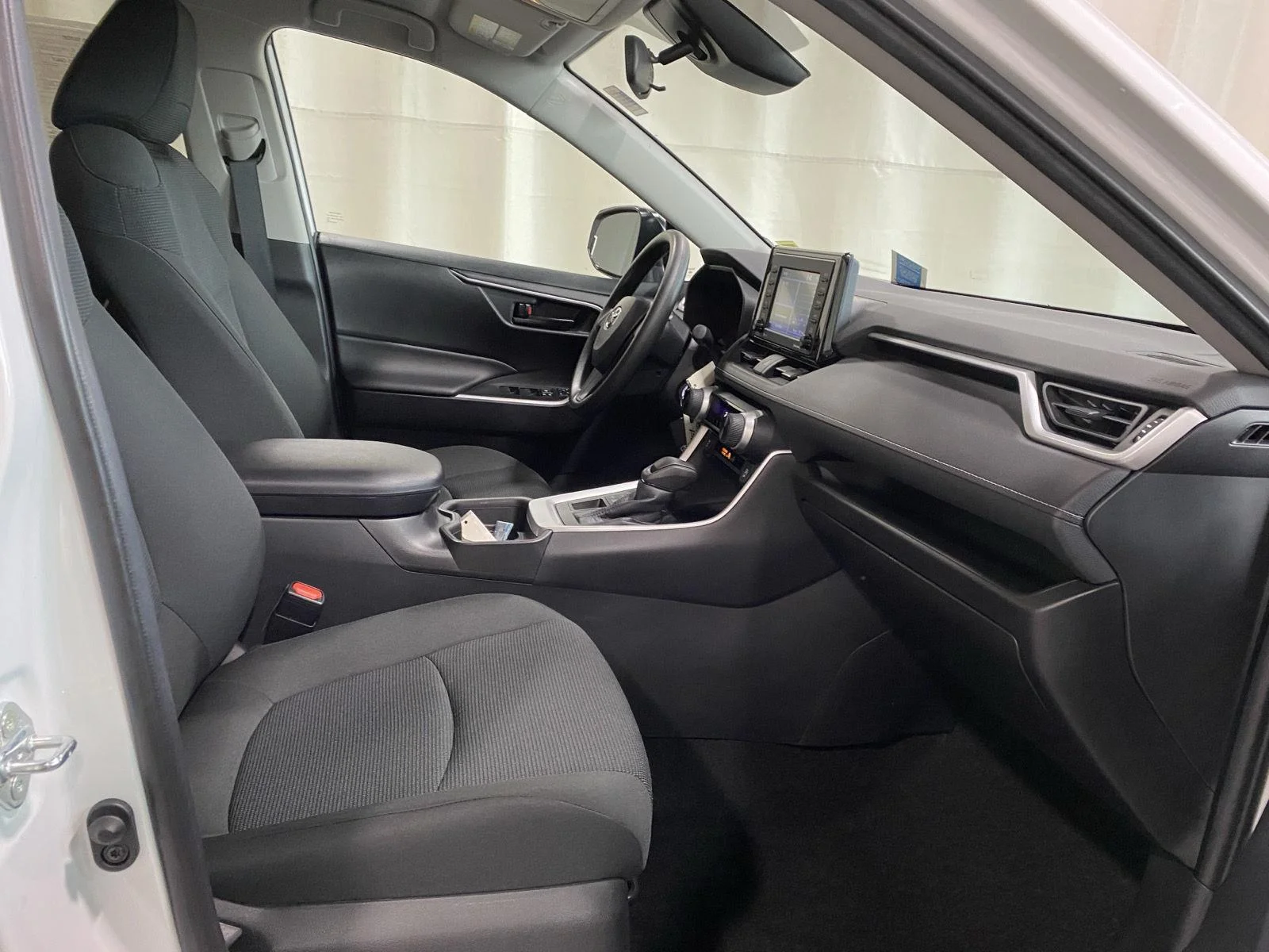 Used 2021 Super White Toyota LE image 10