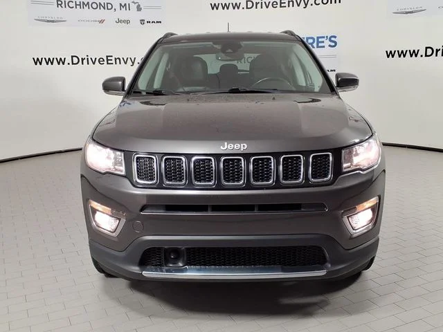 Used 2021 Jeep Compass Limited with VIN 3C4NJDCB9MT512565 for sale in Richmond, MI