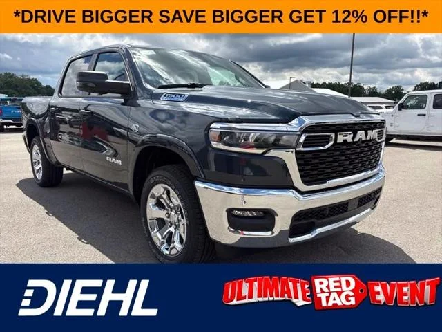 New 2026 Forged Blue Metallic Exterior Paint RAM BIG HORN image 1