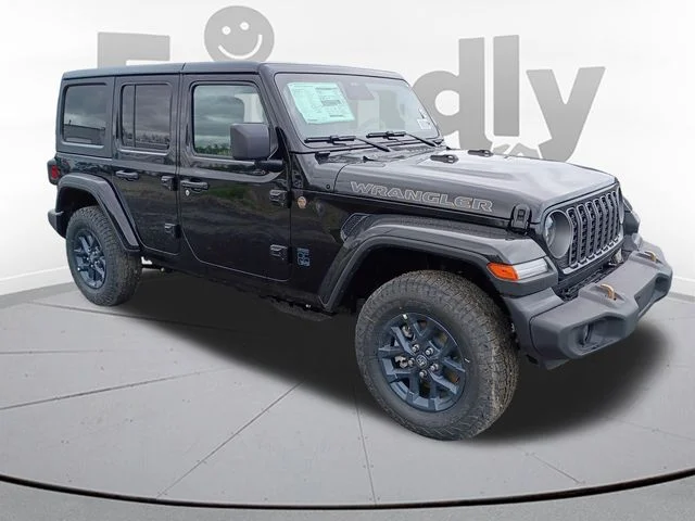 New 2026 Black Clear-Coat Exterior Paint Jeep 85th Anniversary Edition image 3