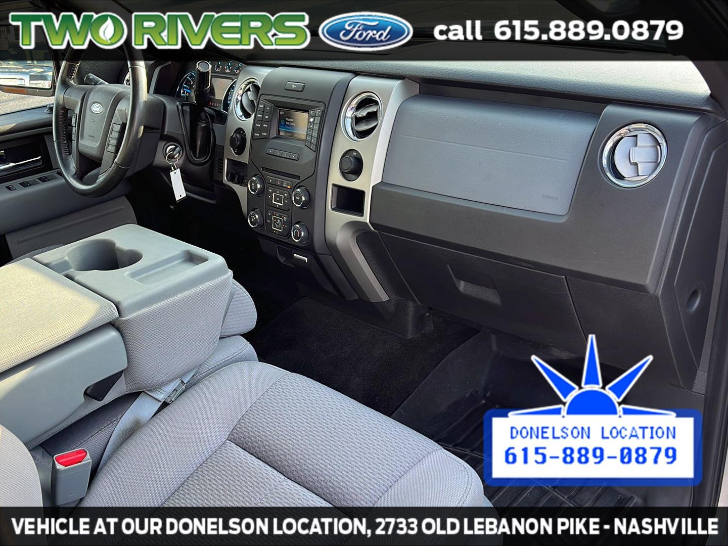 Used 2014 Ingot Silver Metallic Ford XLT image 41