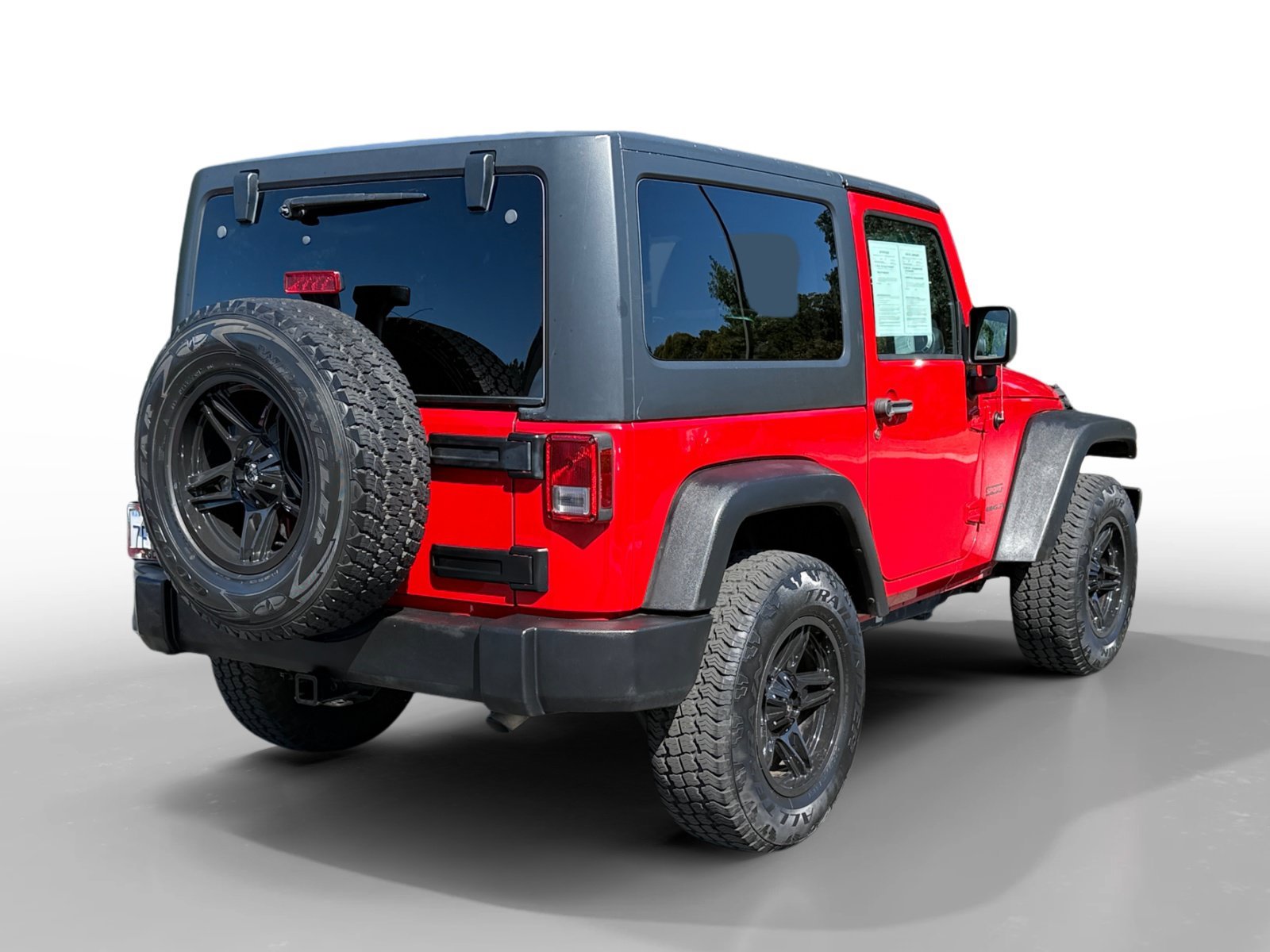 Used 2014 Flame Red Clearcoat Jeep Sport image 5