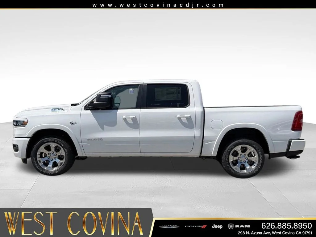 New 2026 Bright White Clear-Coat Exterior Paint RAM Big Horn/Lone Star image 12