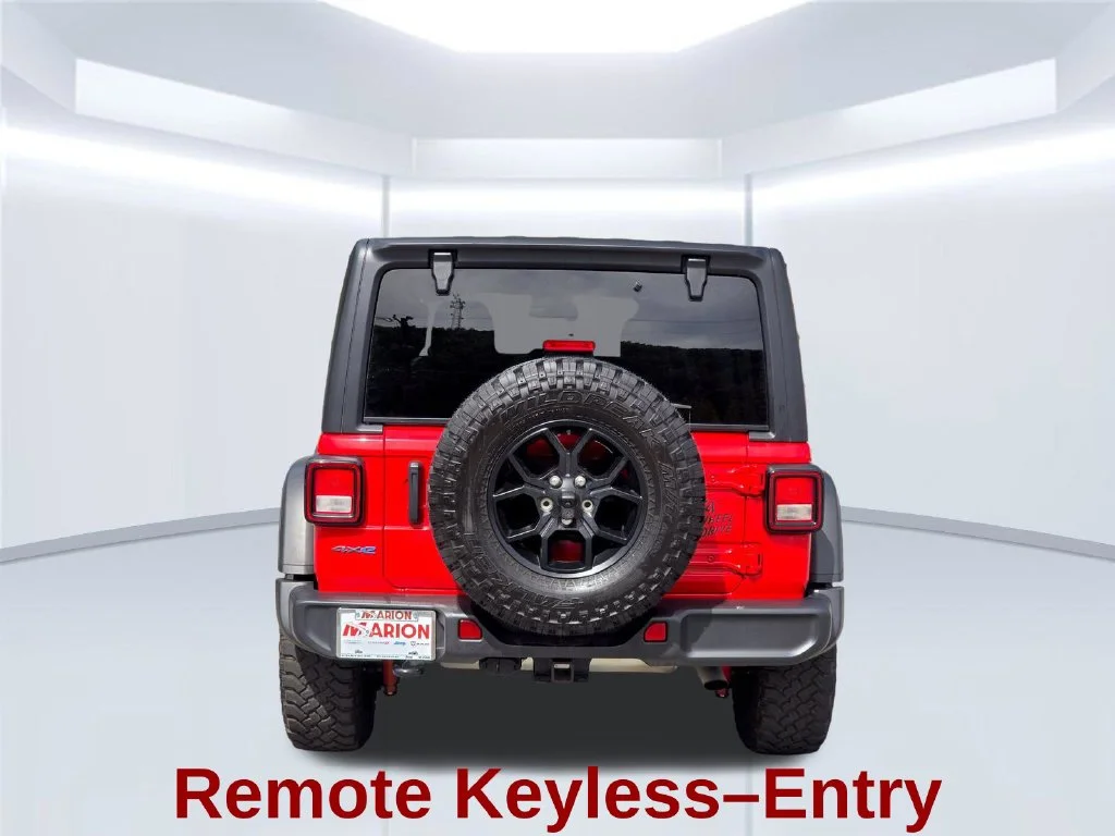 Certified Used 2025 Red Jeep Willys 4xe image 18