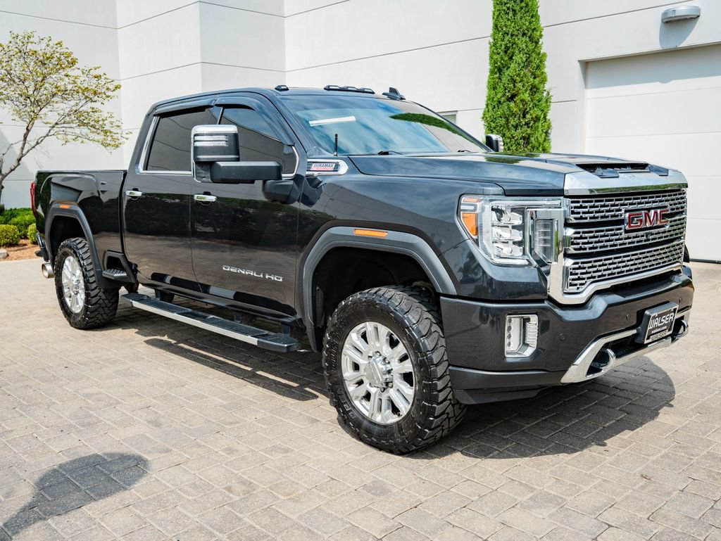 Used 2021 Carbon Black Metallic GMC Denali image 8