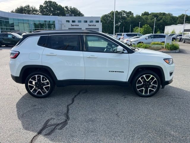 Used 2021 White Clearcoat Jeep Limited image 2