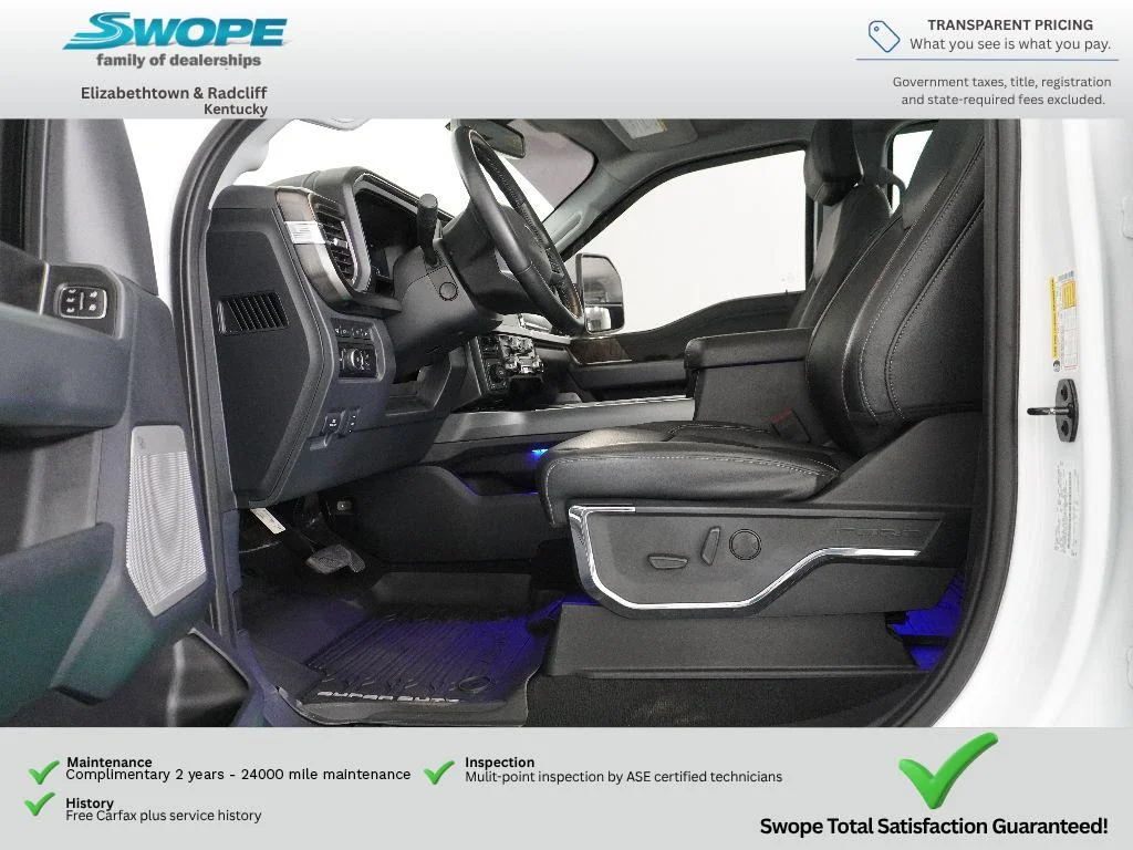 Used 2023 Oxford White Ford LARIAT image 12