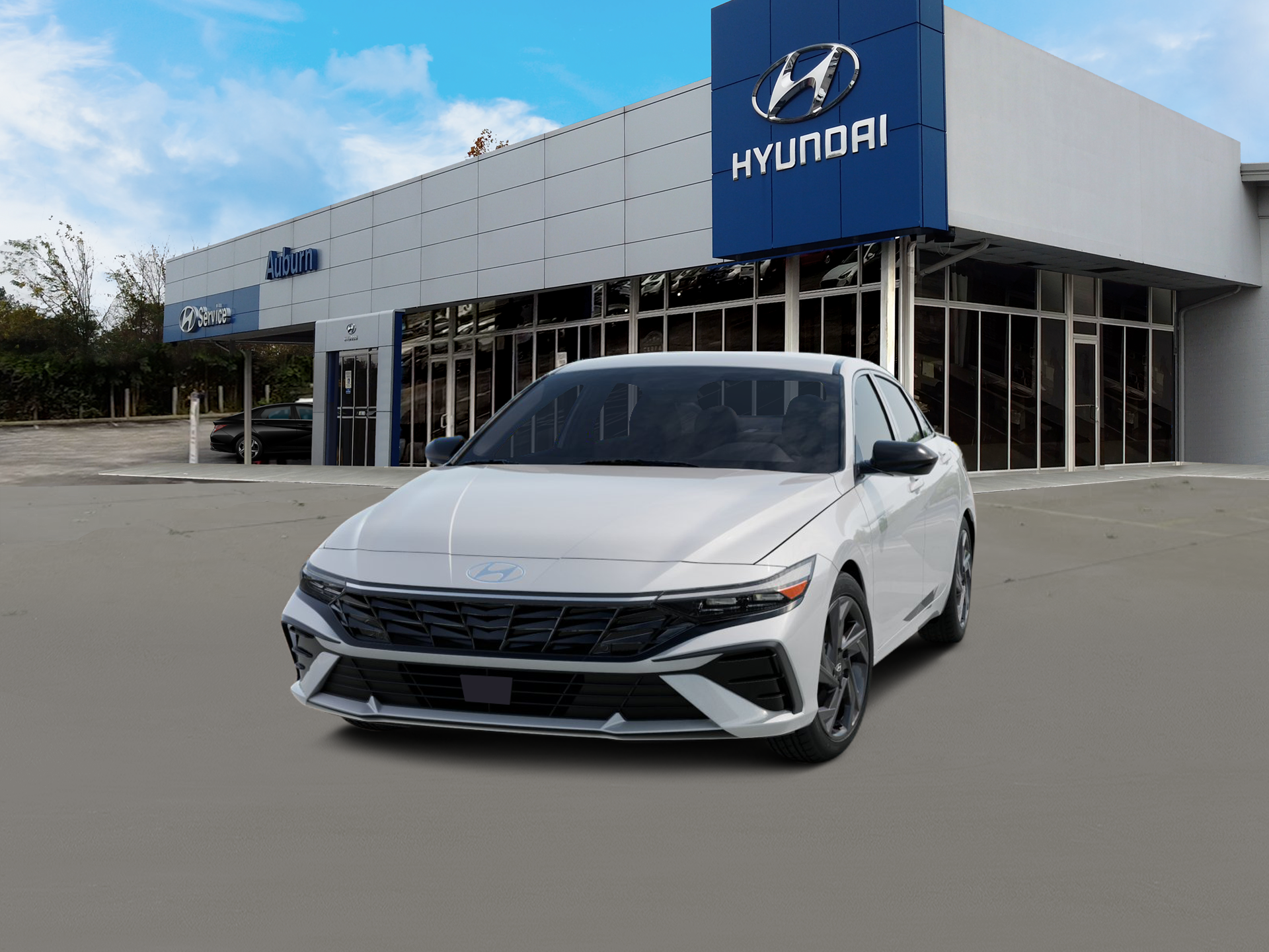 New 2026 White Hyundai SEL Sport Plus image 1