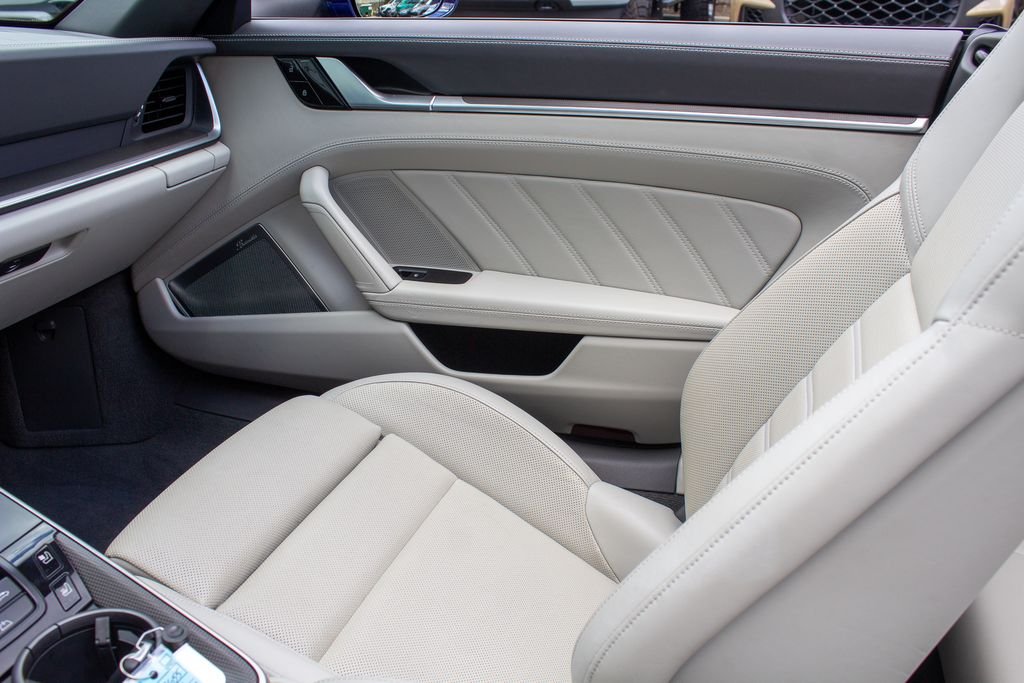 Used 2021 Blue Porsche Turbo S image 21