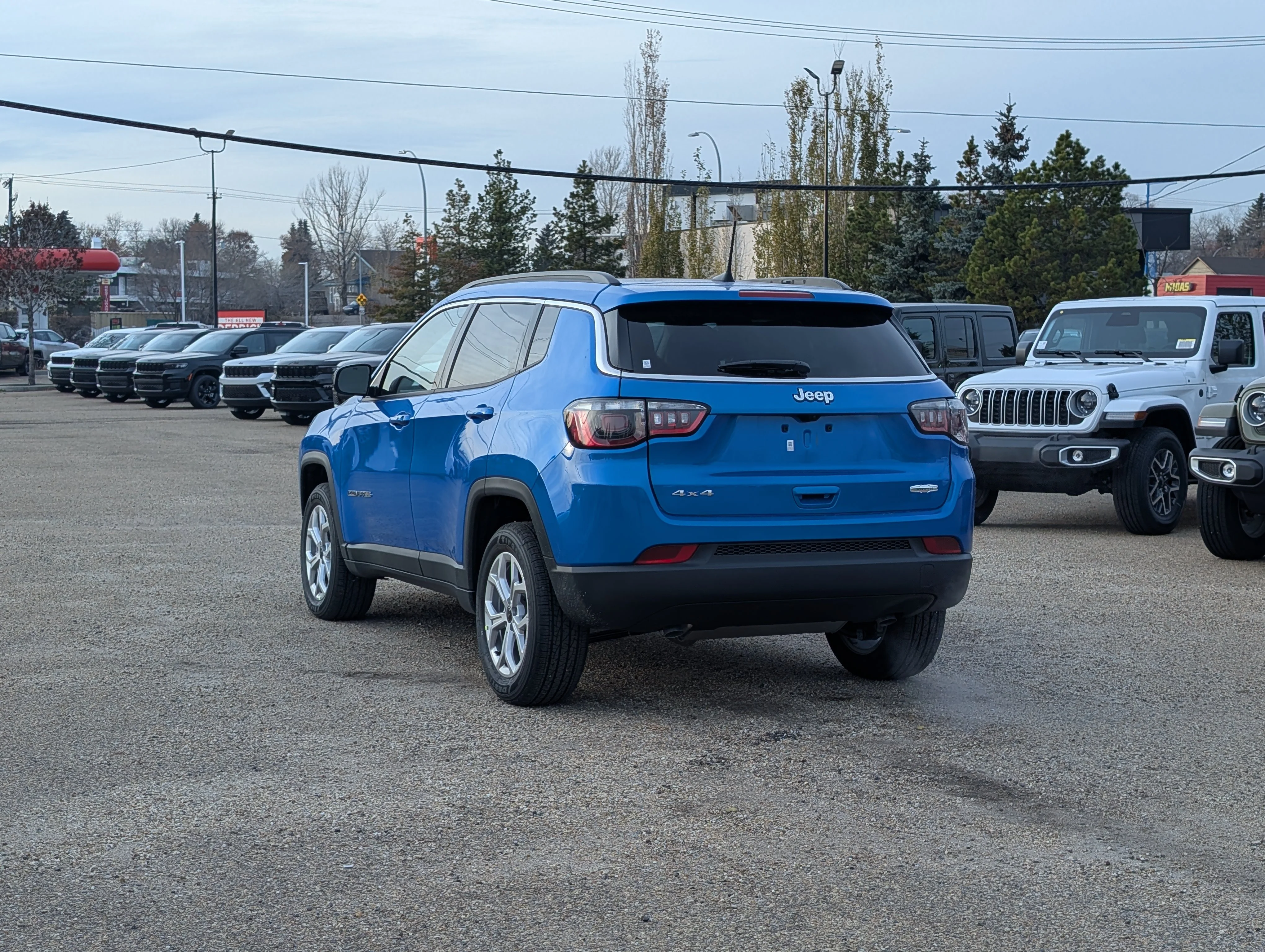New 2026 Laser Blue Pearl Jeep North image 4
