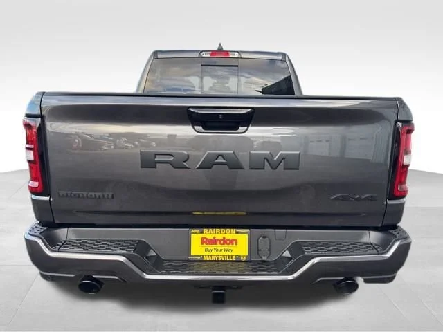 New 2026 Granite Crystal Metallic Clear-Coat Exterior Paint RAM Big Horn image 6