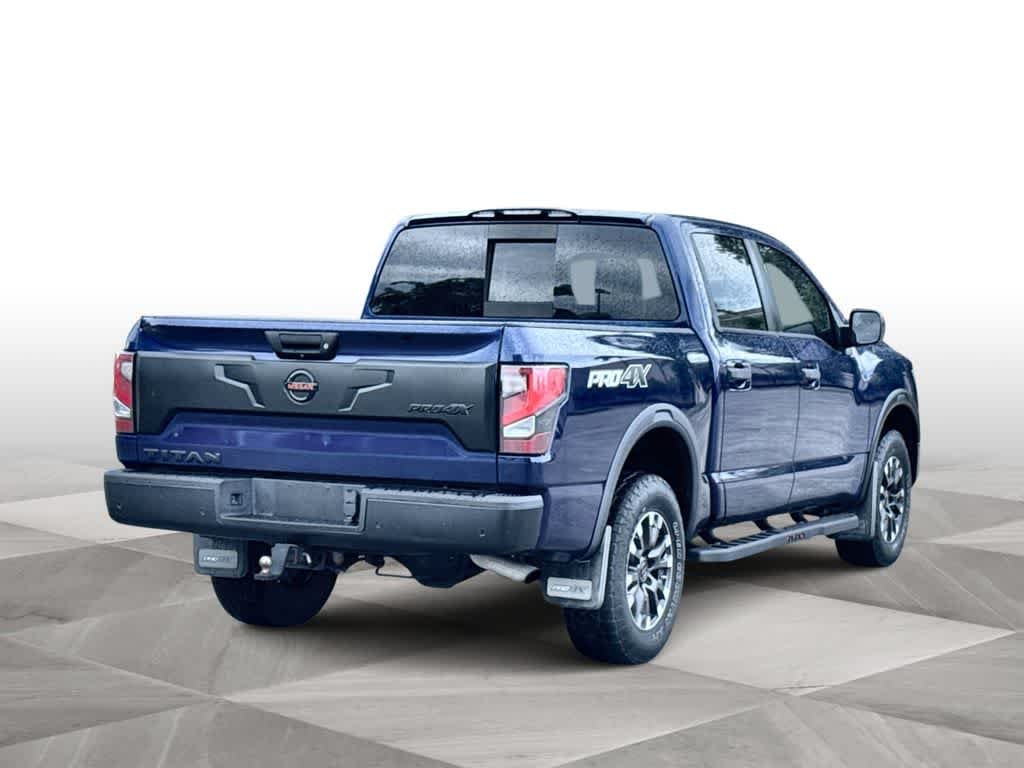 Used 2021 Deep Blue Pearl Metallic Nissan PRO-4X image 8