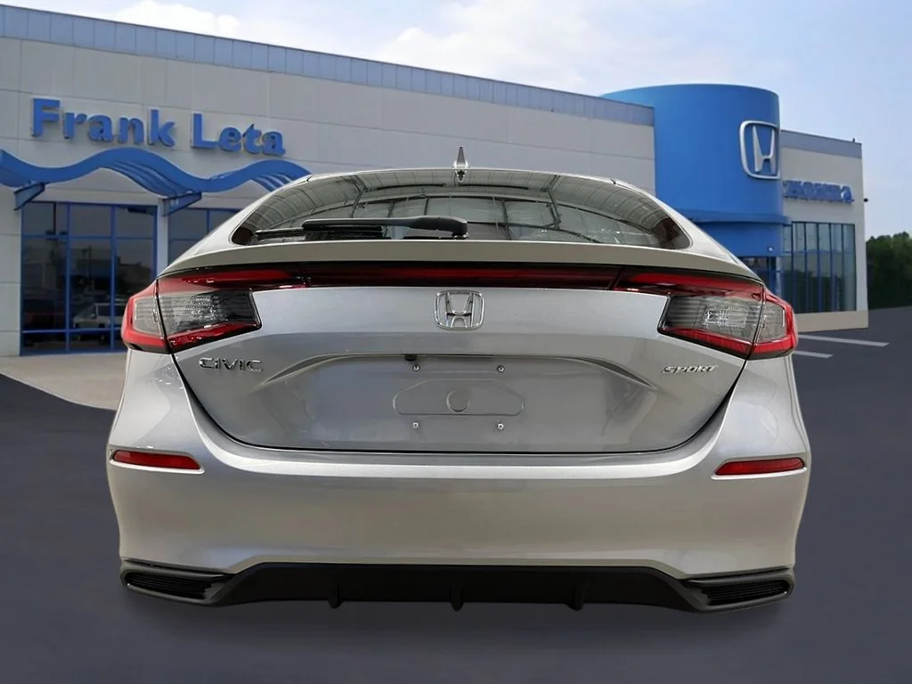 New 2026 Solar Silver Metallic Honda FWD Sport image 4