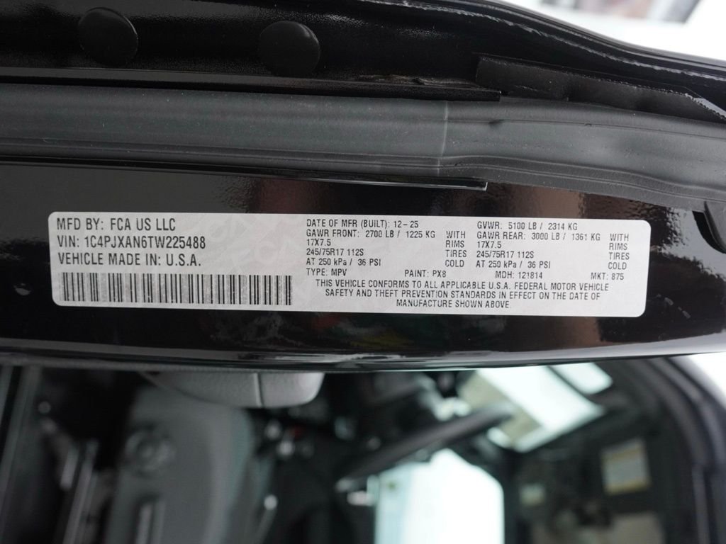 New 2026 Black Clear-Coat Exterior Paint Jeep Sport image 26