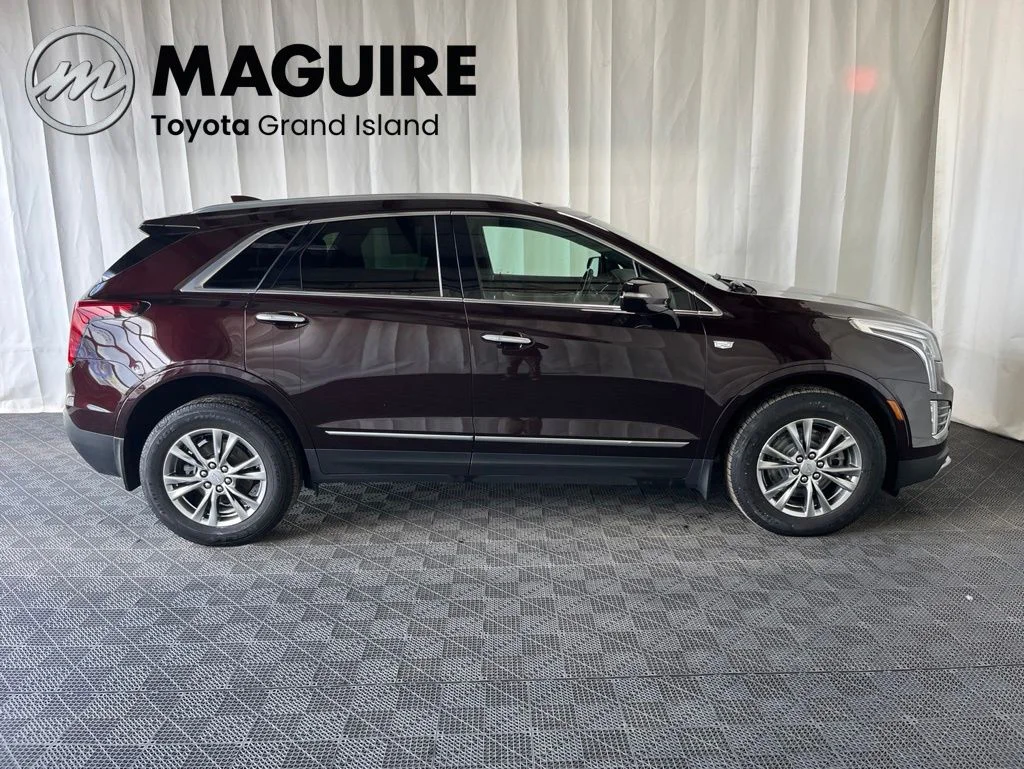 Used 2021 Red Cadillac Premium Luxury image 2
