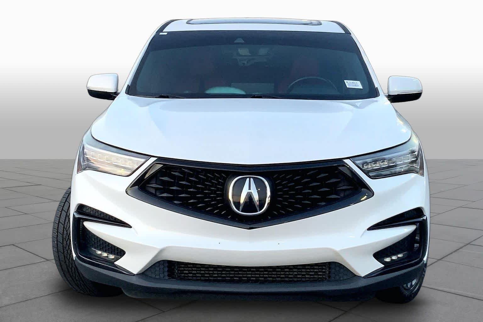 Used 2021 Platinum White Pearl Acura w/A-Spec Package image 4