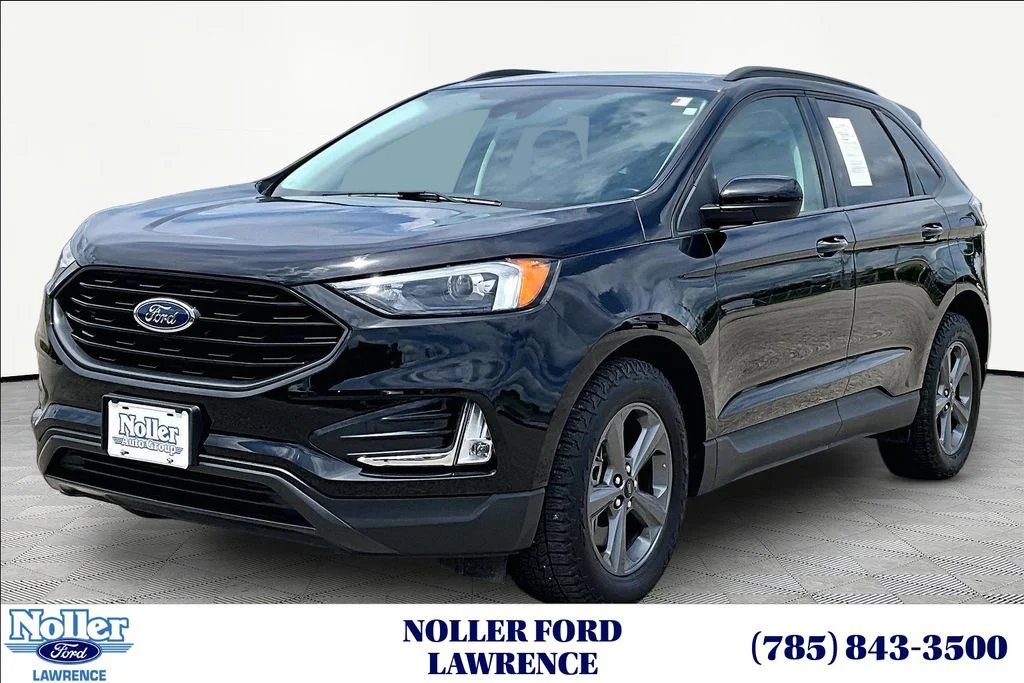 Certified Used 2023 Black Metallic Ford SEL image 1