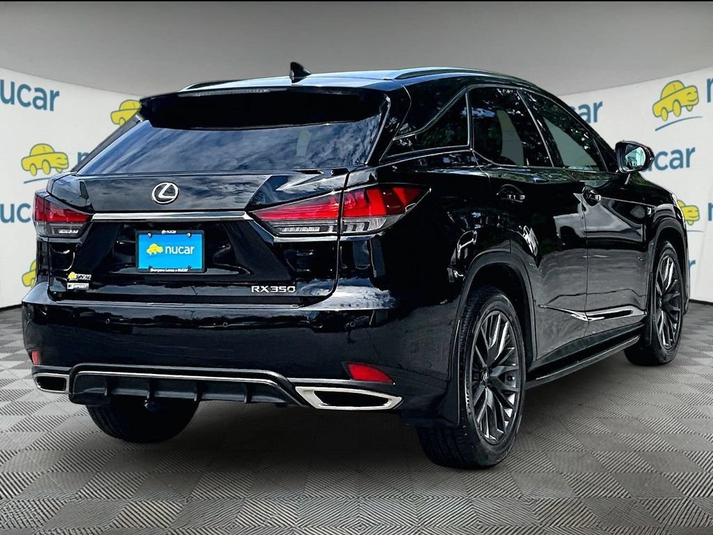 Used 2020 Black Lexus RX 350 F SPORT Performance image 6