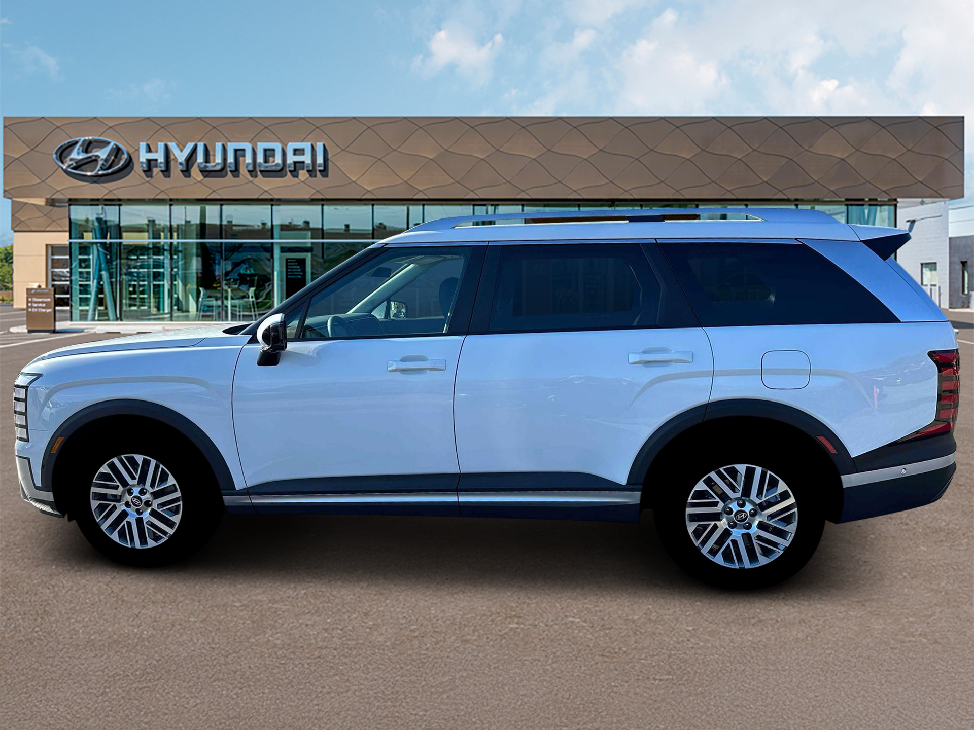 New 2026 White Hyundai SEL Premium FWD image 3