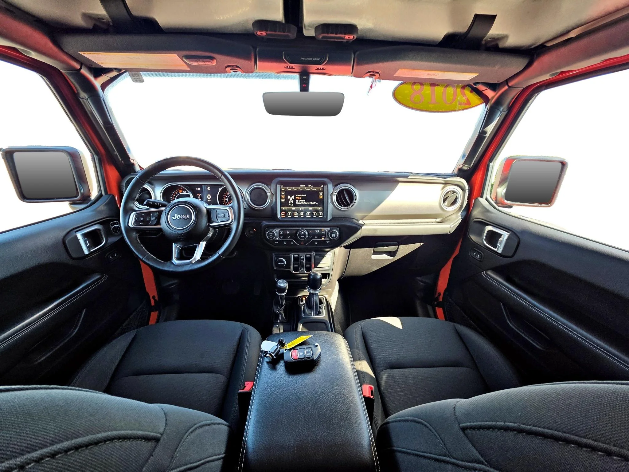 Used 2018 Punkn Metallic Clearcoat Jeep Sahara image 10