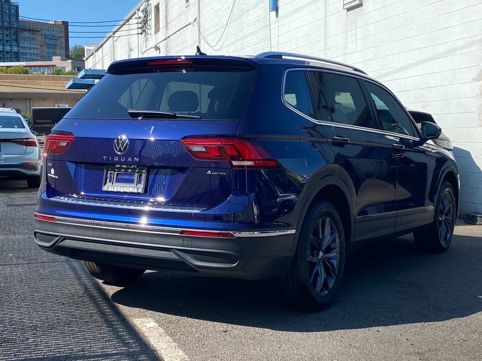 Certified Used 2023 Blue Volkswagen 2.0T SE image 3