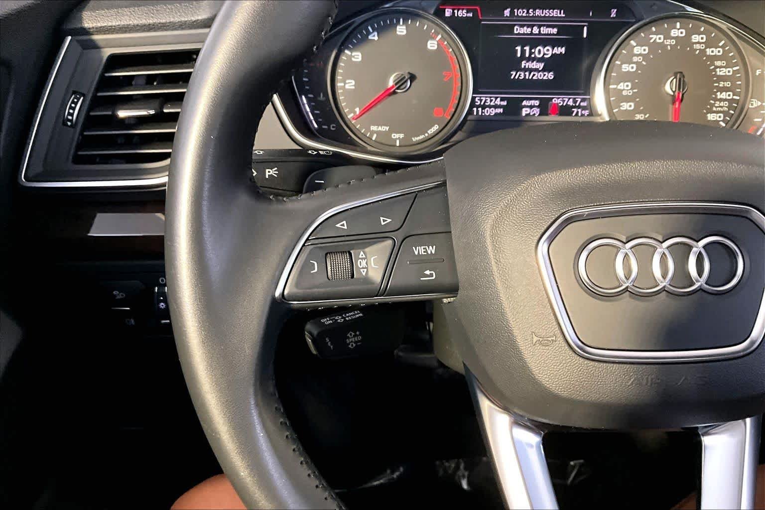 Used 2019 Moonlight Blue Metallic Audi Premium image 24
