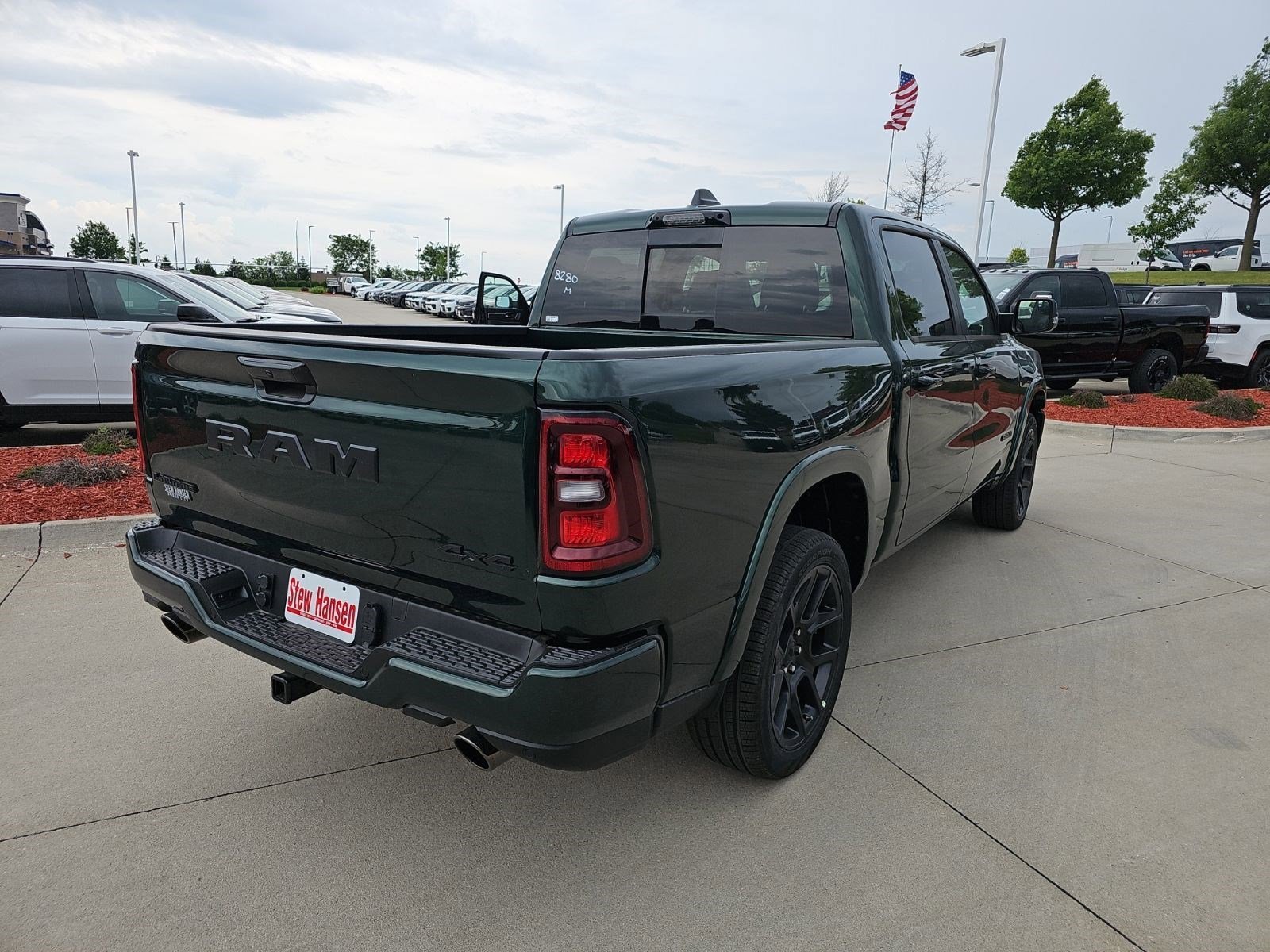 New 2026 Serrano Green Metallic Ram Laramie image 5