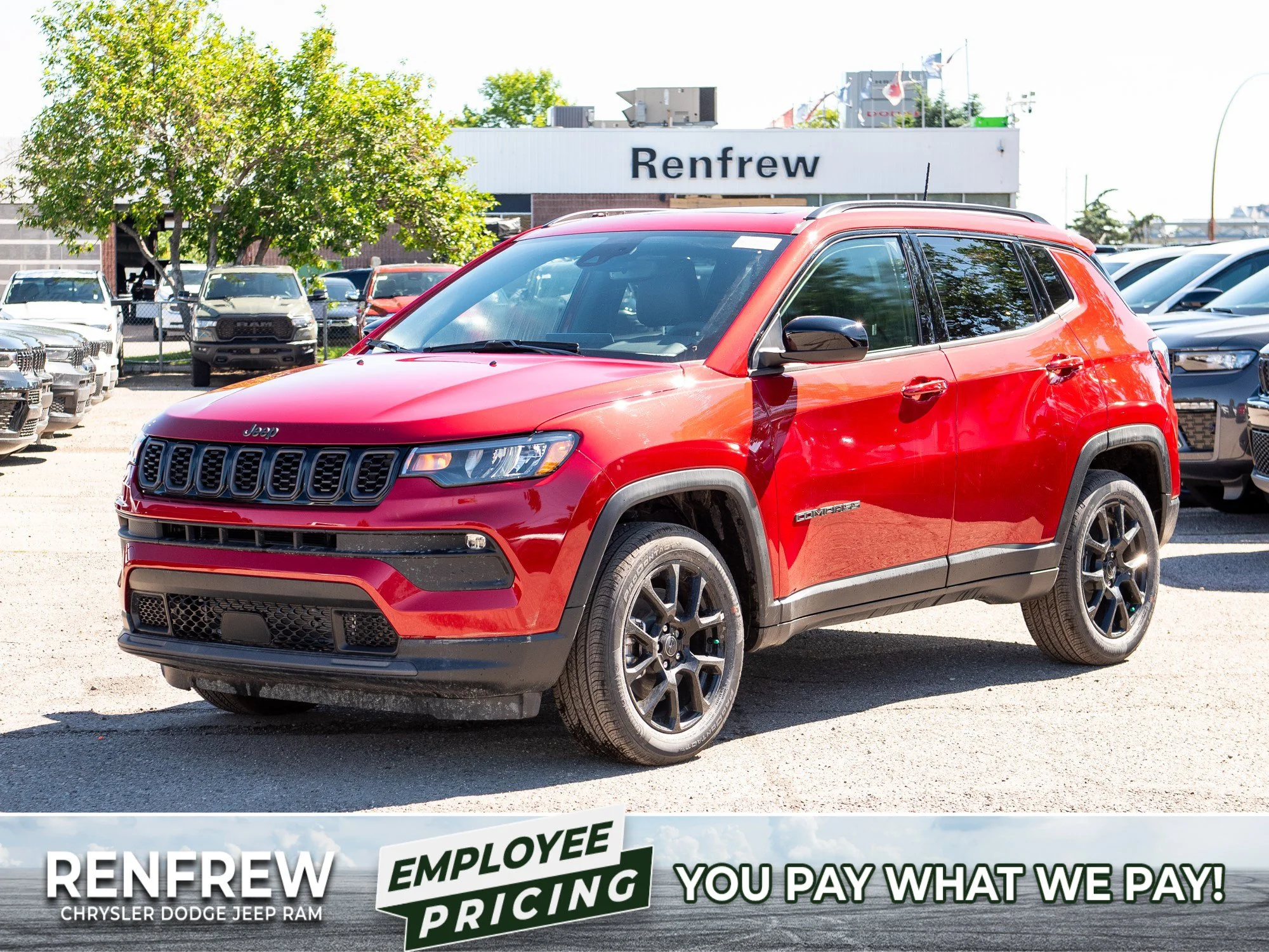 New 2026 Red Jeep North* image 1
